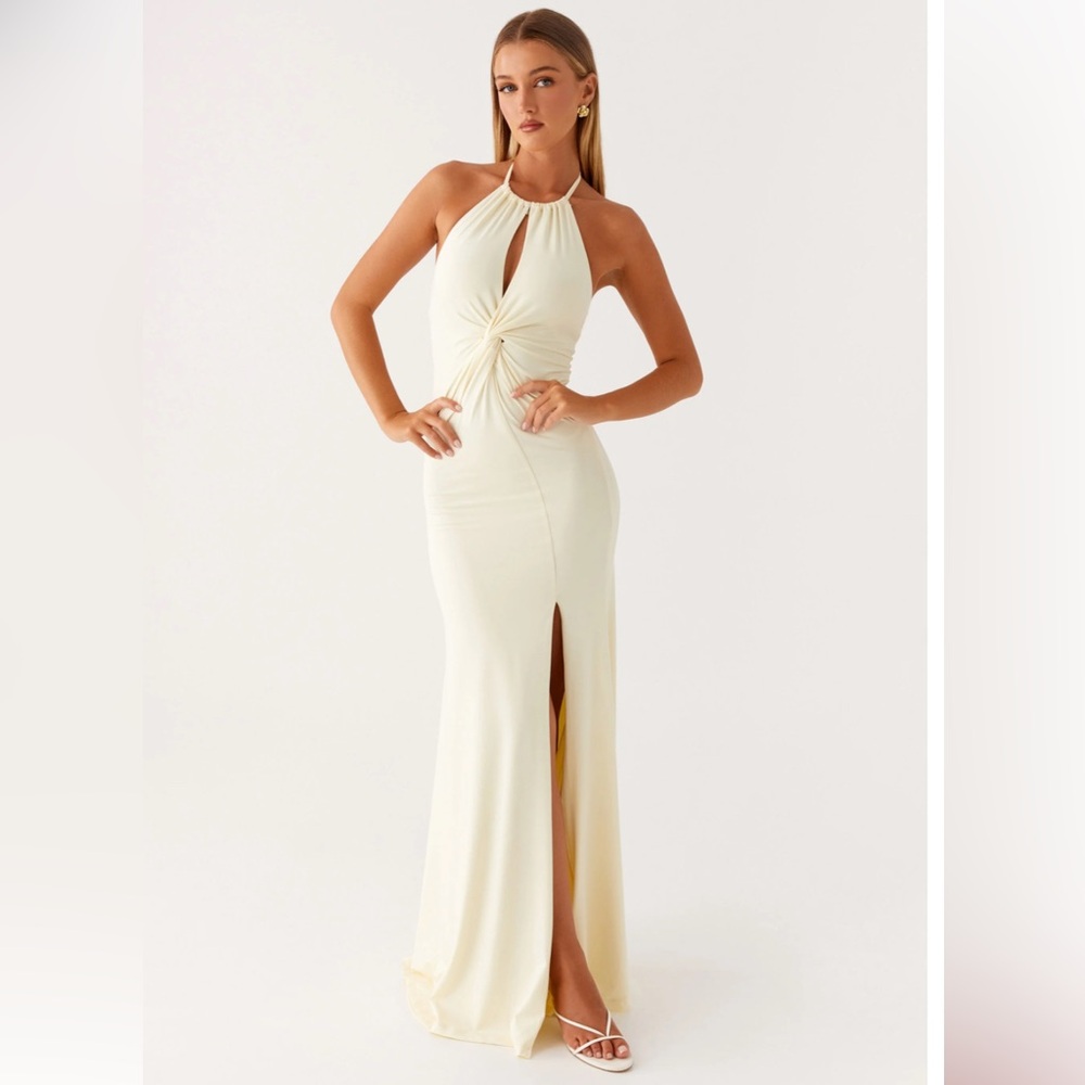 Peppermayo Justin In Time Maxi Dress - Yellow